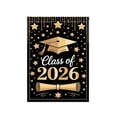 thumbnail image 1 of B Graduation Garden Flag 17.7X11.8 Inches Polyester Outdoor Patio Party Decoration Banner Photo Backdrop, 1 of 7