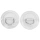 thumbnail image 1 of Parche de almohadilla de DRing para Kayak, bote inflable, hebilla fija de acero inoxidable marino de PVC (blanco), 2 uds., 1 of 8