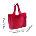 thumbnail image 3 of Leodye 1PCS Women Large Capacity Casual Tote Shoulder Bag, Multi-Pocket Handbag with Wet Dry Separation for Gym Shopping Daily Travel -18.11 × 12.2 × 6.29 in, 3 of 6