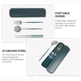 thumbnail image 3 of 1 Set of Outdoor Travel Cutlery Boxed Cutlery Multi-functional Tableware Portable Cutlery, 3 of 8