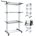 Homemart Clothes Drying Rack, 4Tier Foldable Laundry Drying Rack
