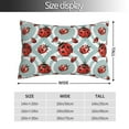 thumbnail image 2 of Fotbe Insects Funda de Almohada Decorativa Estilo Occidental, Lujo en Algodón, Fundas para Almohadas King, Cojín Estampado para Decoración del Hogar-16"x24", 2 of 6