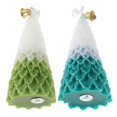 thumbnail image 3 of Seasonal Celebration Candles Christmas Tree Aroma Candle Engagement Festive Ambiance Christmas Green 2Pcs, 3 of 5