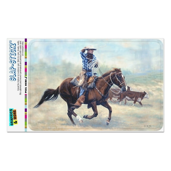 Cattle Drive Western Cowboy In the Loop Home Business Office Sign
