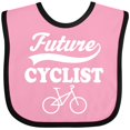 thumbnail image 3 of Inktastic Future Cyclist Childs Bicyle Boys or Girls Baby Bib, 3 of 4