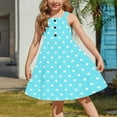 thumbnail image 5 of Midi Dresses for Girls Cute Sleeveless Sundresses with Pockets Size 2-12 Toddlers Kids Trendy Polka Dot Printed Layered Beach Dress 2025, 5 of 8