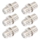 thumbnail image 3 of 6 juegos de conectores de cable coaxial tipo F, conector de antena, cable de entrada recta, 3 of 5