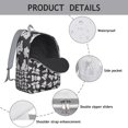 thumbnail image 4 of Australian Koala Cartoon Pattern Travel Backpack Comfortable Carrying Vintage Backpack with Durable Oxford Material Large Capacity Anti-theft Multifunctional Design for Daily Commuting and Outdoor Act, 4 of 5