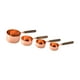 thumbnail image 4 of Juego de 4 tazas medidoras de acero inoxidable antiescaldaduras, medidor de cocina profesional C, 4 of 9