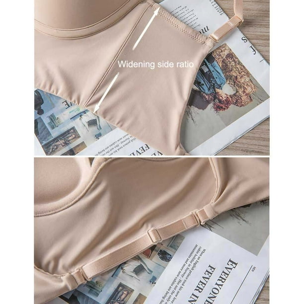 Womens Comfortable Breathable Bra Without Steel Ring Small Chest Push Up  Underwear Sports Bra Non Removable Pads, Beige, 80B : : Clothing,  Shoes & Accessories