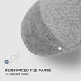 thumbnail image 5 of CAILDANL No Show Socks Men, Low Cut Ankle Short Casual Cotton Socks with Non Slip Grips 6-10/11-13, 5 of 7