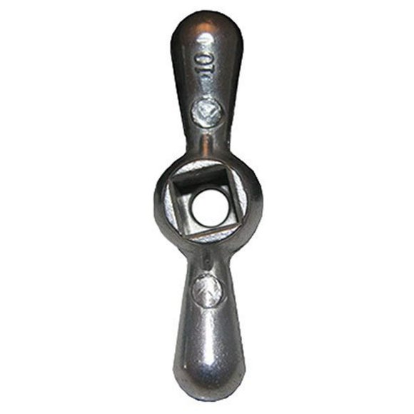 Maneral cuadrado para llave de manguera LASCO 01-5099 de metal para grifo exterior