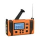 thumbnail image 1 of Emergency Weather Radio, 10000MAh Weather Alert Radio Solar Charging, Hand Crank & USB , AM/FM Radio, 1 of 5