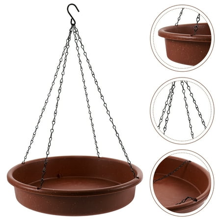 SEWCHICS Hanging Mount Bird Feeder Bird Feeder Plastic 1Set