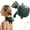 Green, variant on Hand Back Massager, Simulated Human Hand Massager with Finger Design, Hand Neck Massager for Neck, Shoulder and Back Relaxation