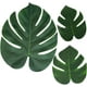 thumbnail image 1 of 36 piezas de hojas de palmera tropical de imitación de hojas para decoración de mesa de fiesta hawaiana, luau o jungla, 1 of 6