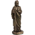 thumbnail image 3 of Veronese Design 3 3/8" Saint Jude The Apostle Resin Miniature Statue Hand Painted Bronze Finish, 3 of 6