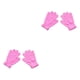 thumbnail image 3 of Qarigey 1 par de guantes para niños, ropa para niños y niñas, accesorio para ropa de invierno, rosa roja Type3 NO3, 3 of 6