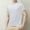 #White, variant on DPTALR Men's Summer Casual Fashion Solid Color Crew Neck Short Sleeve T-shirt,Navy, M