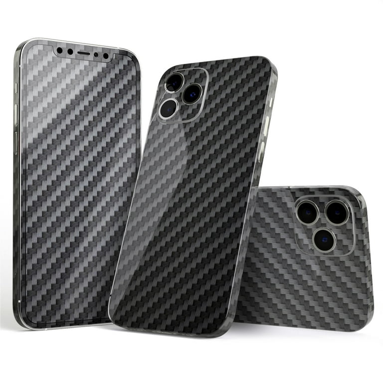 Carbon Fiber Back Screen Iphone Xr Iphone Back Sticker Mobile