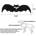 thumbnail image 4 of KMMYS Halloween Funny Pet Bats Clothes for Dogs & Cats, Cosplay Costume, Perfect for Parties and Photo Shoots, Dog Wing Suit for Outdoor Activities, Cute Pet Outfit, 4 of 9