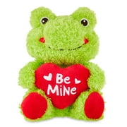 Valentine's Day 7.25" Green Frog Plush by Way To Celebrate