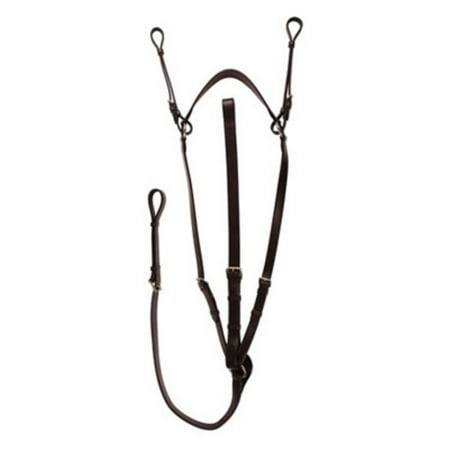 Henri de Rivel Advantage Flat Breastplate Martingale with Standing Attachment