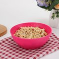 thumbnail image 3 of Mainstays Kids Pink Polypropylene Round Bowl 5.5 Inch 1pc, 3 of 5