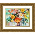 thumbnail image 1 of Bond 18x15 Gold Ornate Wood Framed with Double Matting Museum Art Print Titled - A Perfumers Dream, 1 of 4
