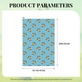 thumbnail image 4 of Lsque Turtle Premium Golf Towel - Ultra Absorbent and Quick Drying Microfiber Towel with Carabiner - Gift for Men -24" X 16", 4 of 8