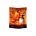 thumbnail image 2 of Custom Halloween Throw Blanket 60"×78", Personalized Photo & Letter Print Soft Fleece Blanket, Spooky Holiday Decor for Bed & Sofa (G ,60"×78"), 2 of 6