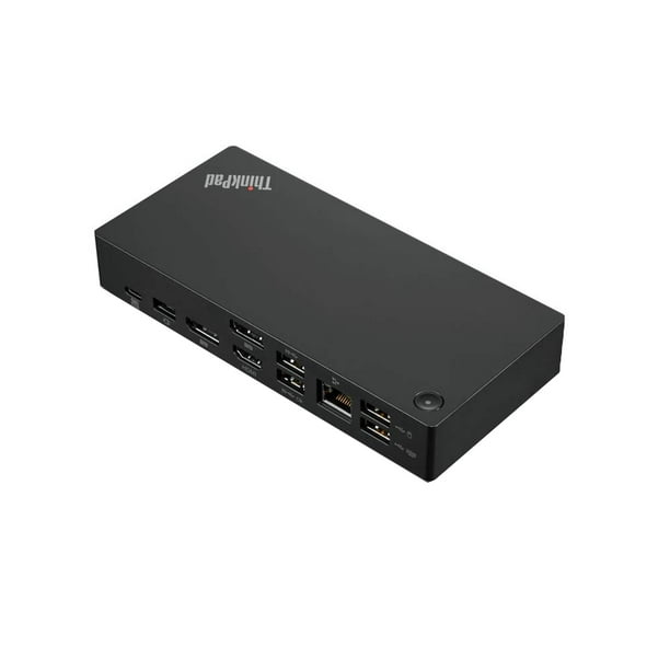 Lenovo 90w Thinkpad Usb C Universal Docking Station Black Walmart Com Walmart Com
