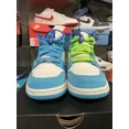 thumbnail image 3 of Ni - ke Ni - ke Air Jordan 1 Mid SE GS Sprite Blue White Kids Shoes Sneakers 7Y DA8010-400, 3 of 5