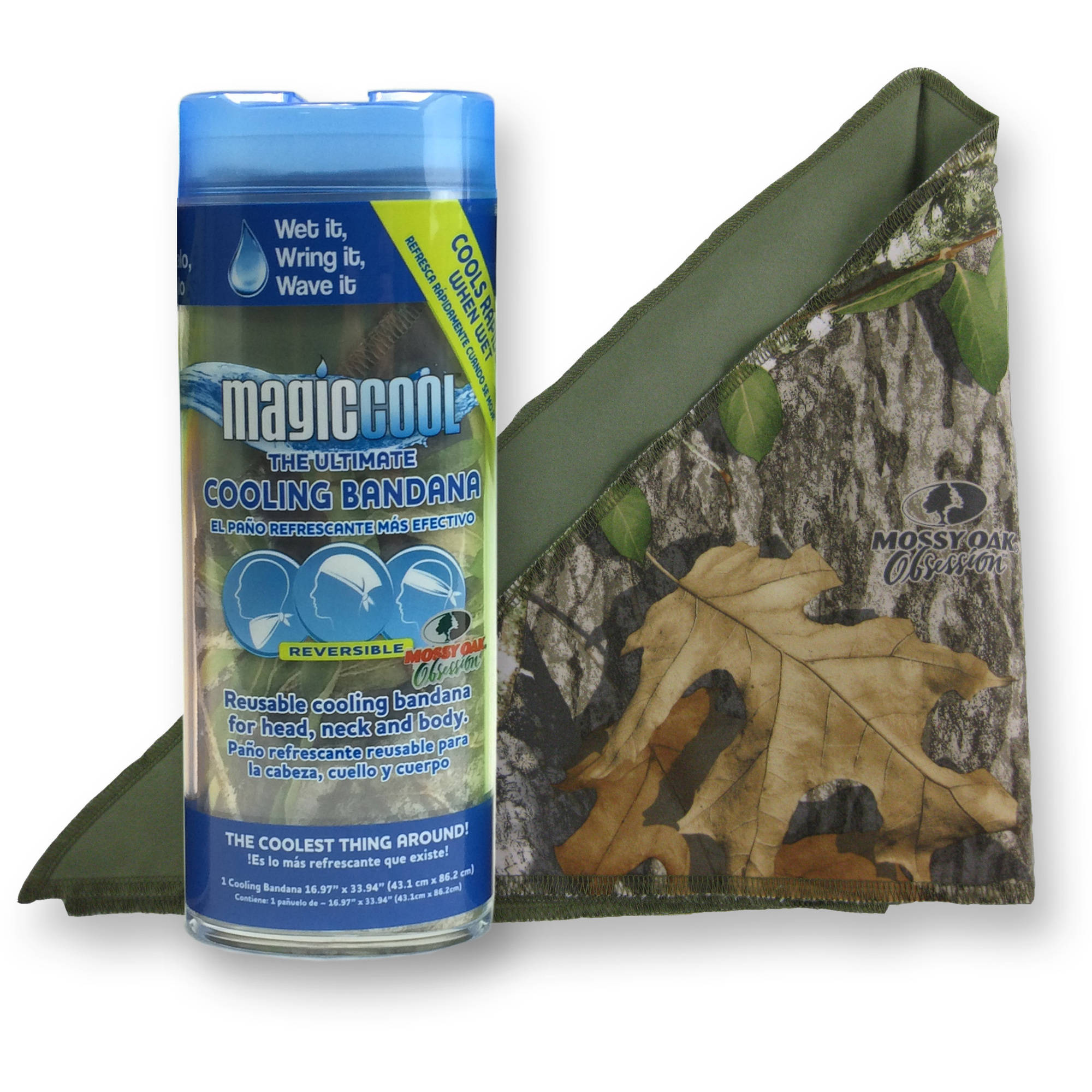 Magic Cool MagicCool Cooling Bandana, Mossy Oak Obsession Walmart