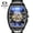 Black shell black face gold machine, variant on Men's Fashion Skull Hollow Automatic Mechanical Watch