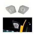 thumbnail image 4 of Pegatinas decorativas para altavoz de maletero trasero de coche, pegatinas embellecedoras para accesorios interiores 2021-2023, acero, 4 of 5