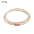 thumbnail image 3 of Unique Bargains 2pcs M57 Industrial Sewing Machine Belt 1470mm Outer Girth Rubber Triangle V-Belt, 3 of 7