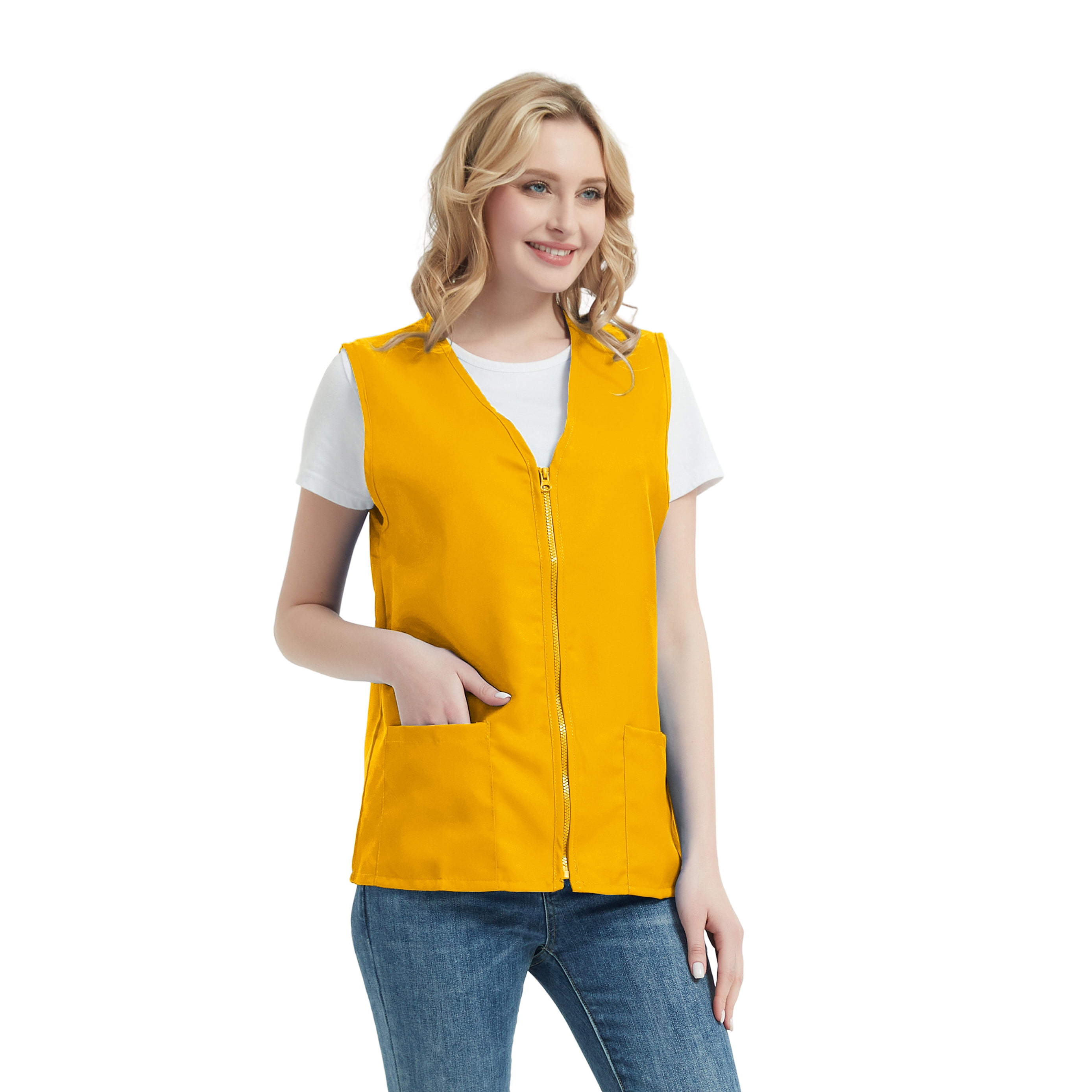 Toptie Adult Volunteer Activity Vest Supermarket Uniform Vests Clerk