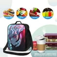 thumbnail image 4 of Anime Dandadan Insulated Lunch Bag Portable Thermal Lunchbag Reusable Bento Tote Bag Snack Bags, 4 of 9