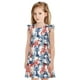 thumbnail image 1 of Fotbe Red Lobster Vestido de Dormir para Niñas de 3 a 10 Años, Mangas Cortas, Estilo Princesa, Pijama Camisón con Mangas Voladas-XX-Large, 1 of 6
