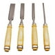 thumbnail image 1 of Juego Cincel Formon Gubia Carpintero Tallado Madera 4pzs, 1 of 6