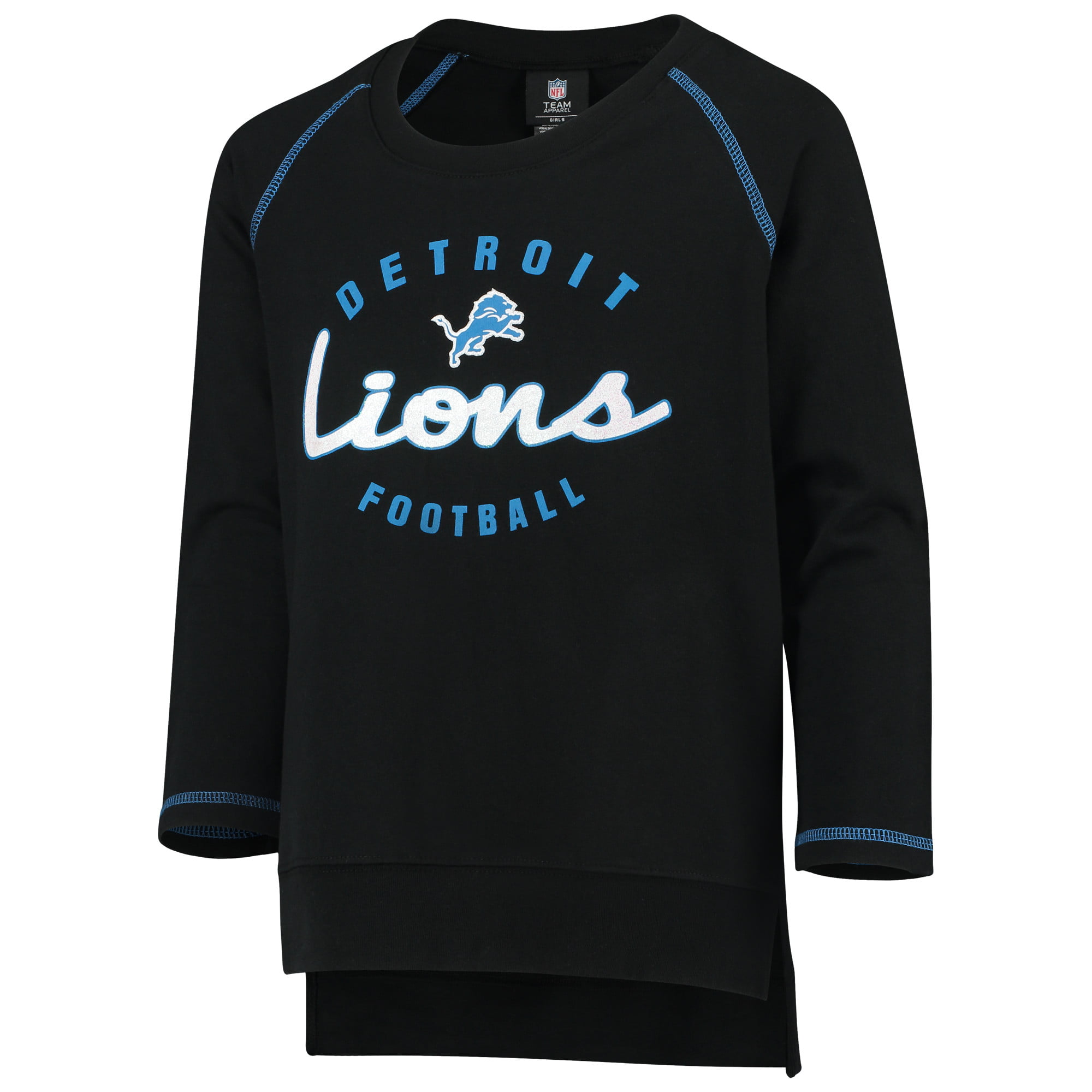 detroit lions crew sweatshirt