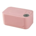 thumbnail image 3 of Dispensador de toallita con calefacción Calentador de toallita húmeda Capacidad de 80 piezas con vehículo ligero nocturno y uso doméstico de viaje rosa, 3 of 8