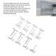 thumbnail image 4 of 15pcs Gridwall Peg Hooks Panel Display Hooks Gridwall Hooks Gridwall Display Hooks for Retail Shop Garages Workshops, 4 of 5