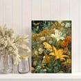 thumbnail image 2 of Golden Yellow Daylily Canvas Print Household Wall Art Decor, 2 of 8