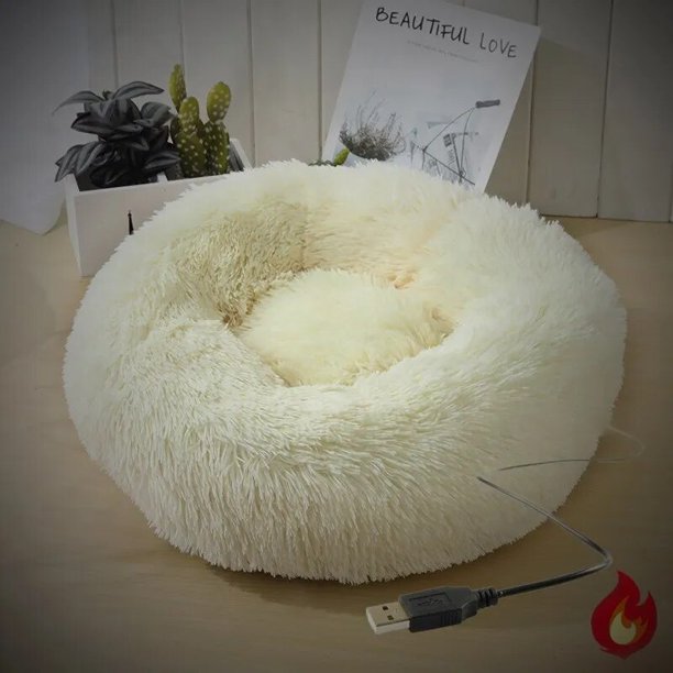 Manta eléctrica con calefacción para mascotas, cama para gatos y perros, fácil de limpiar, con carga USB, almohadilla calefactora para mascotas