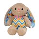 thumbnail image 2 of Peluche de conejo rayado de Pascua, juguete para niña durmiendo en la cama, almohada de tela, muñeco, regalo navideño, huevos de Pascua, almohada, respaldo de sofá, muñeco de peluche de algodón, 2 of 6