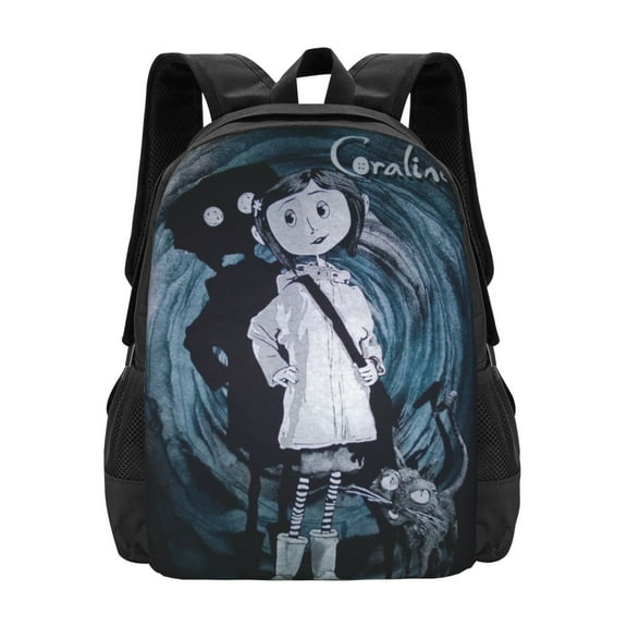 Coraline 3 Backpack Fashion Travel Backpack Laptop Backpack 16 Inch Simple And Large Capacity