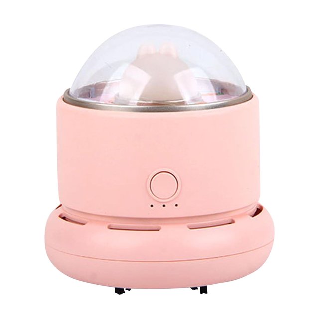 HBFAGFB 2-in-1 Small Vacuum Luminouse Desktop Cleaner Cute Mini Desktop Vacuum Cleaner Desktop Vacuum for Cleaning