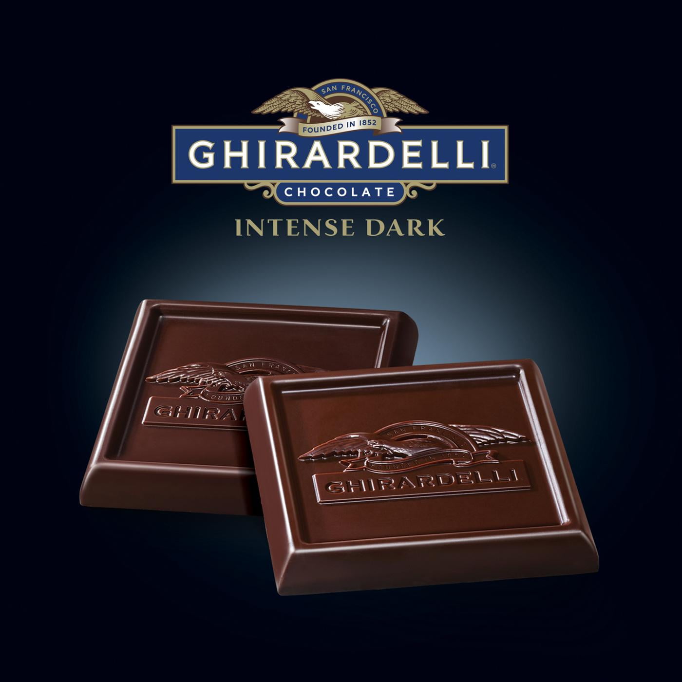 Ghirardelli Intense Dark 86% Cacao Chocolate Squares - 4.12 oz- Pack of 2